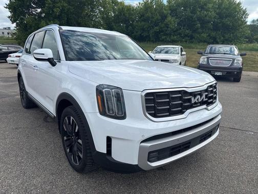 Glacial White Pearl 2023 Kia Telluride SX X-Line