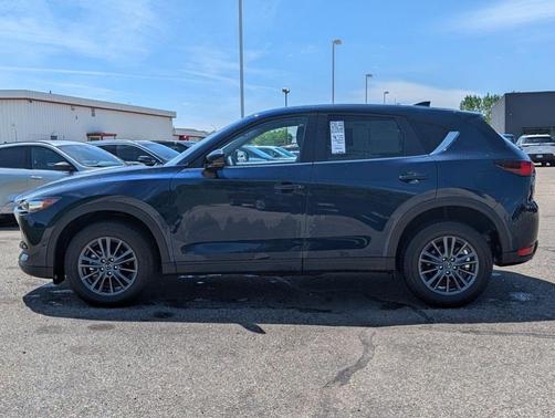 Deep Crystal Blue Mica 2021 Mazda CX-5 Touring