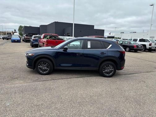 Deep Crystal Blue Mica 2021 Mazda CX-5 Touring