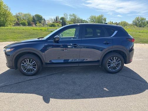 Deep Crystal Blue Mica 2021 Mazda CX-5 Touring