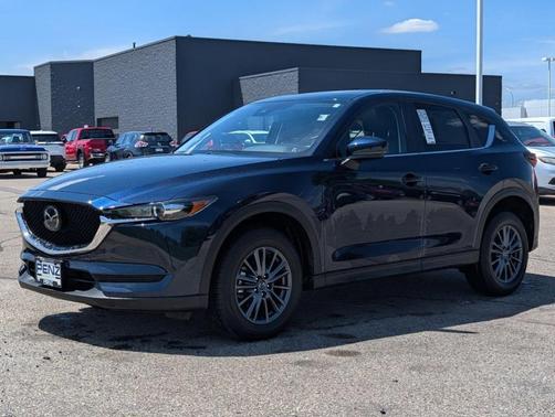 Deep Crystal Blue Mica 2021 Mazda CX-5 Touring