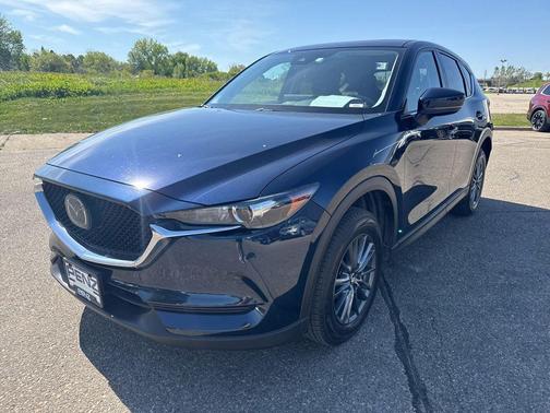 Deep Crystal Blue Mica 2021 Mazda CX-5 Touring