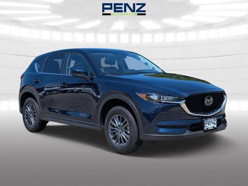 Deep Crystal Blue Mica 2021 Mazda CX-5 Touring