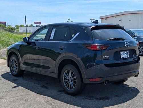 Deep Crystal Blue Mica 2021 Mazda CX-5 Touring