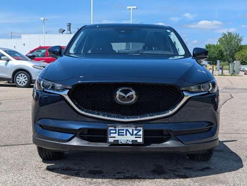 Deep Crystal Blue Mica 2021 Mazda CX-5 Touring