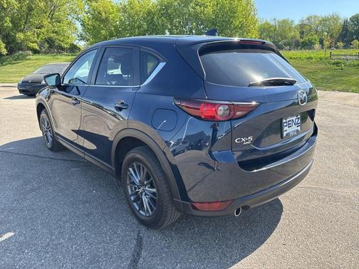 Deep Crystal Blue Mica 2021 Mazda CX-5 Touring