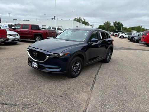 Deep Crystal Blue Mica 2021 Mazda CX-5 Touring