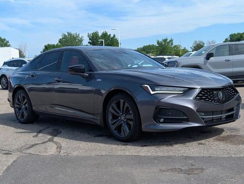 Modern Steel Metallic 2022 Acura TLX A-Spec