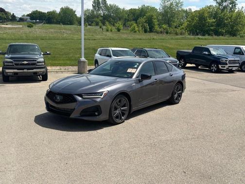 Modern Steel Metallic 2022 Acura TLX A-Spec