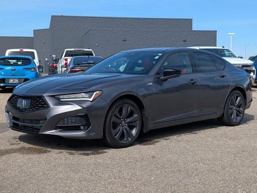 Modern Steel Metallic 2022 Acura TLX A-Spec