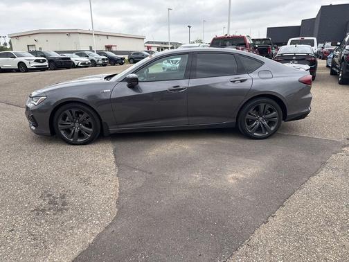 Modern Steel Metallic 2022 Acura TLX A-Spec