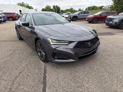 Modern Steel Metallic 2022 Acura TLX A-Spec