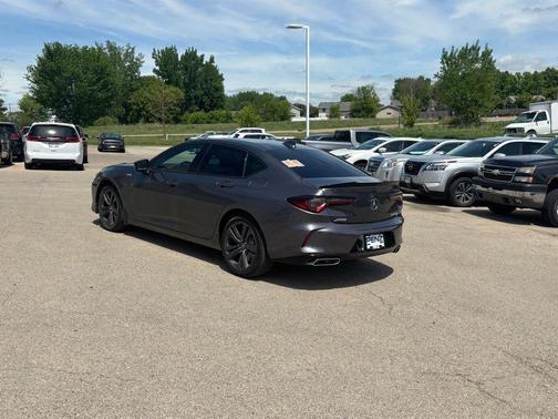 Modern Steel Metallic 2022 Acura TLX A-Spec