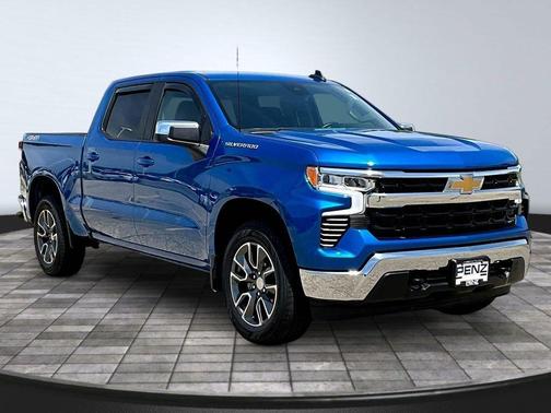 Glacier Blue Metallic 2022 Chevrolet Silverado 1500 LT