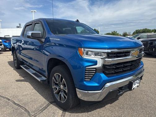 Glacier Blue Metallic 2022 Chevrolet Silverado 1500 LT