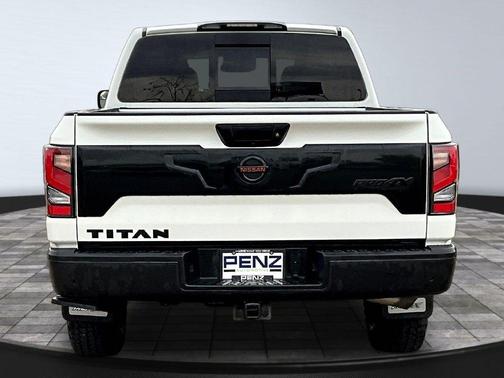 Glacier White 2021 Nissan Titan PRO-4X
