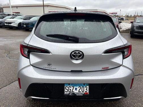Classic Silver Metallic 2025 Toyota Corolla Hatchback XSE