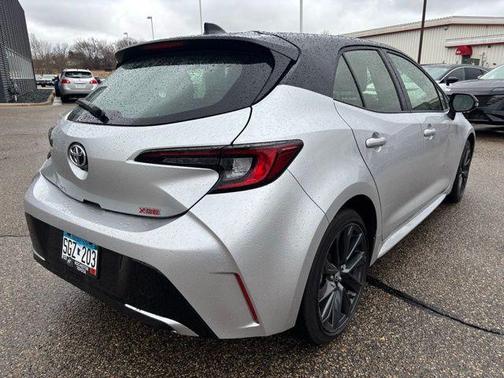 Classic Silver Metallic 2025 Toyota Corolla Hatchback XSE