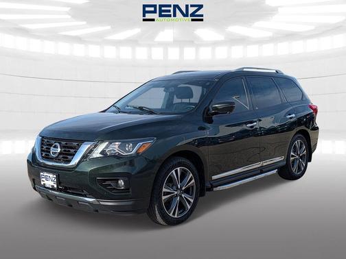Midnight Pine Metallic 2019 Nissan Pathfinder Platinum