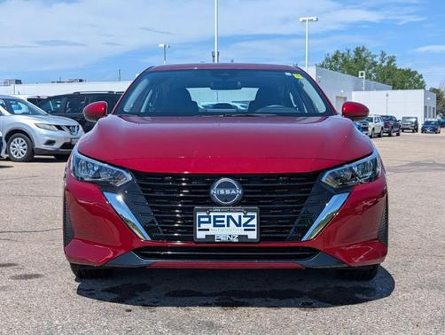 Scarlet Ember 2025 Nissan Sentra SV