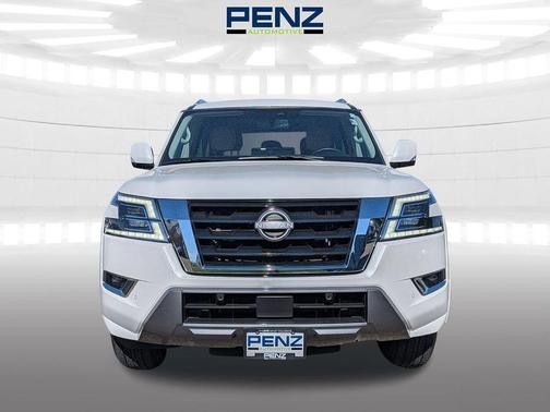 Aspen White 2024 Nissan Armada SV