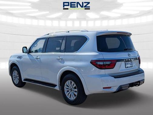Aspen White 2024 Nissan Armada SV