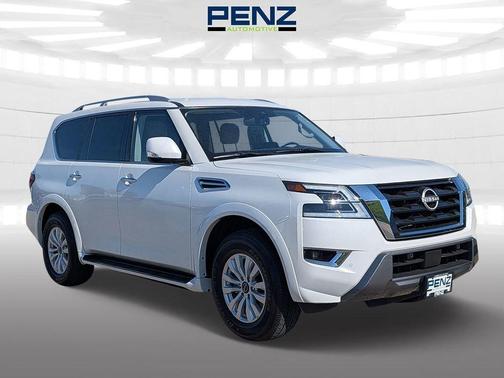 Aspen White 2024 Nissan Armada SV