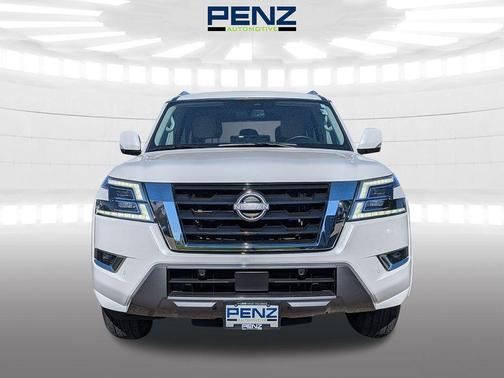Aspen White 2024 Nissan Armada SV