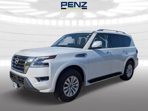 Aspen White 2024 Nissan Armada SV