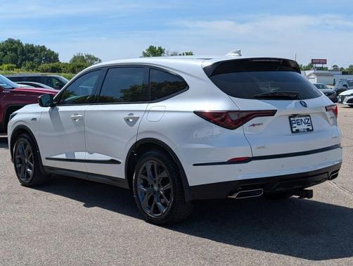 Platinum White Pearl 2023 Acura MDX A-Spec