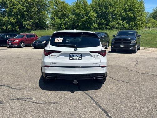 Platinum White Pearl 2023 Acura MDX A-Spec