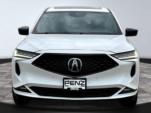 Platinum White Pearl 2023 Acura MDX A-Spec