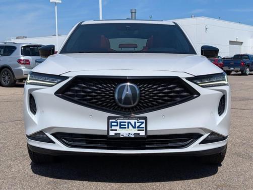 Platinum White Pearl 2023 Acura MDX A-Spec