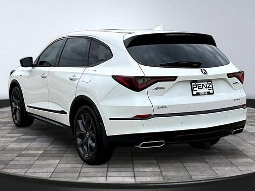 Platinum White Pearl 2023 Acura MDX A-Spec