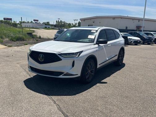 Platinum White Pearl 2023 Acura MDX A-Spec