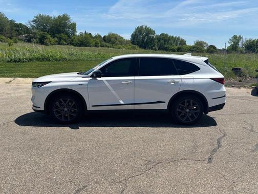 Platinum White Pearl 2023 Acura MDX A-Spec
