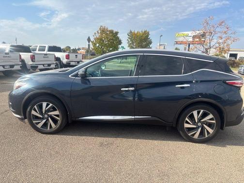 Arctic Blue Metallic 2015 Nissan Murano Platinum