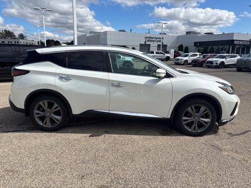 Pearl White Tri-Coat 2020 Nissan Murano Platinum