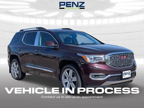 Black Cherry Metallic 2017 GMC Acadia Denali