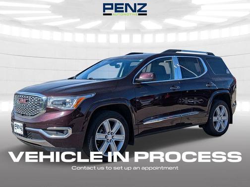 Black Cherry Metallic 2017 GMC Acadia Denali
