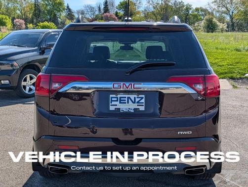 Black Cherry Metallic 2017 GMC Acadia Denali