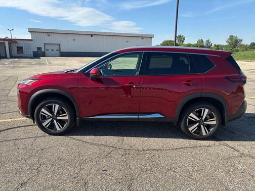 Scarlet Ember 2023 Nissan Rogue SL