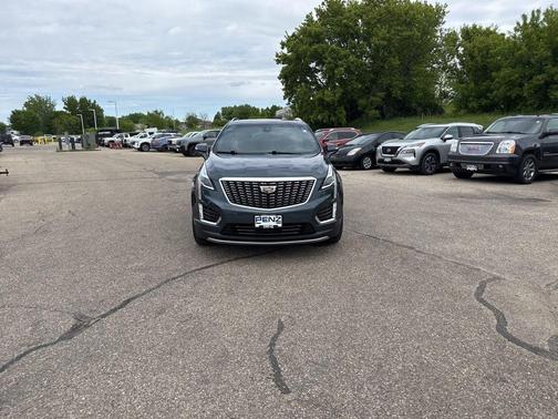 Dark Moon Blue Metallic 2021 Cadillac XT5 Premium Luxury