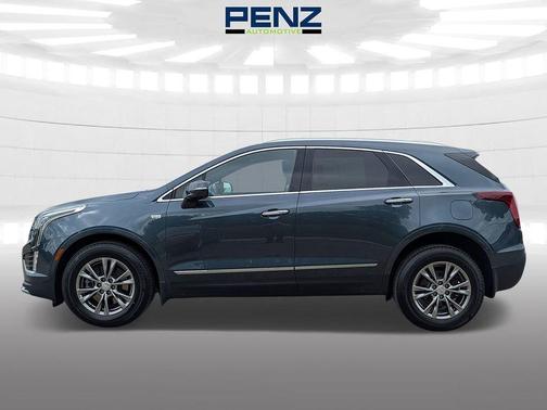 Dark Moon Blue Metallic 2021 Cadillac XT5 Premium Luxury