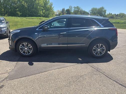 Blue 2021 Cadillac XT5 Premium Luxury