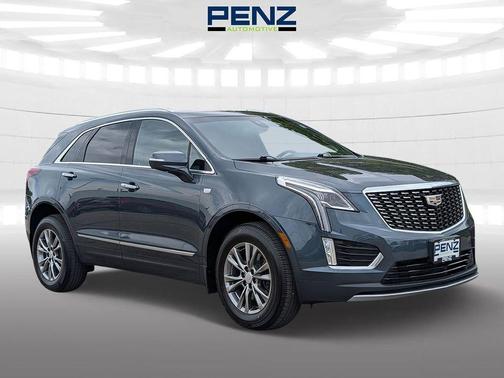 Dark Moon Blue Metallic 2021 Cadillac XT5 Premium Luxury