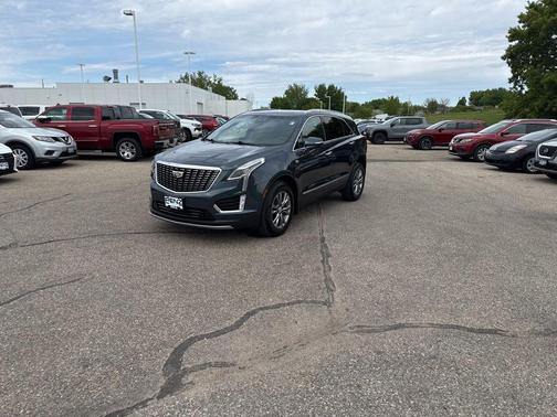 Dark Moon Blue Metallic 2021 Cadillac XT5 Premium Luxury