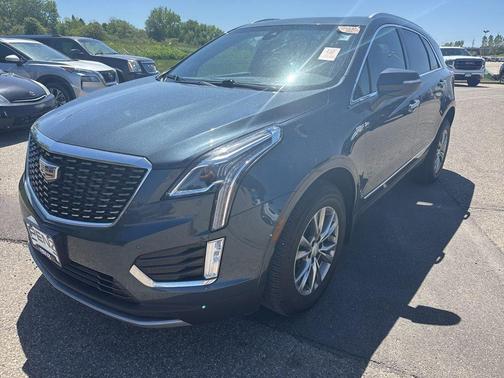Dark Moon Blue Metallic 2021 Cadillac XT5 Premium Luxury