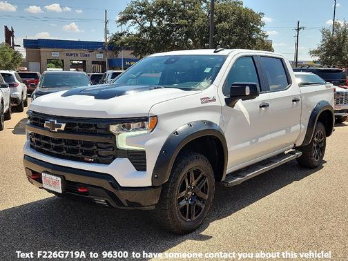 Summit White 2022 Chevrolet Silverado 1500 LT Trail Boss