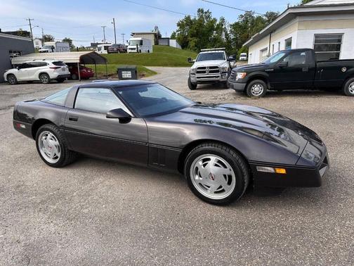 Charcoal 1989 Chevrolet Corvette Base